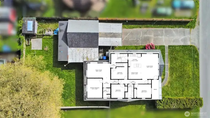 Not actual visual from above ;)