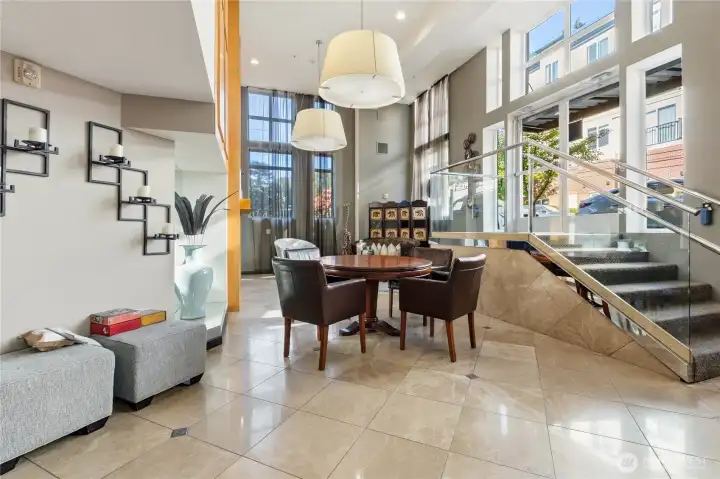 Gorgeous lobby