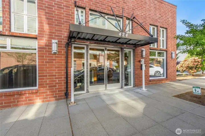 Secured entrance