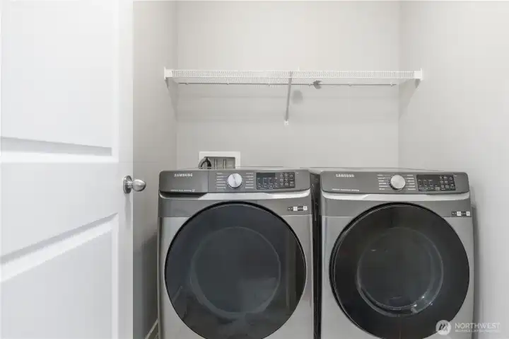 Laundry room, upper level