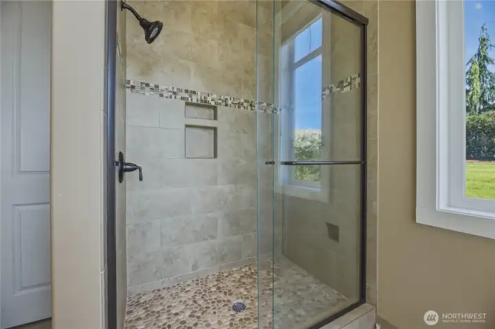 Primary shower Primary shower