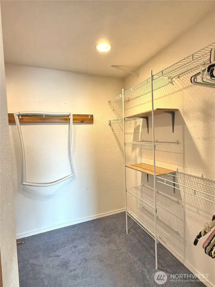 Huge walk-in closet!
