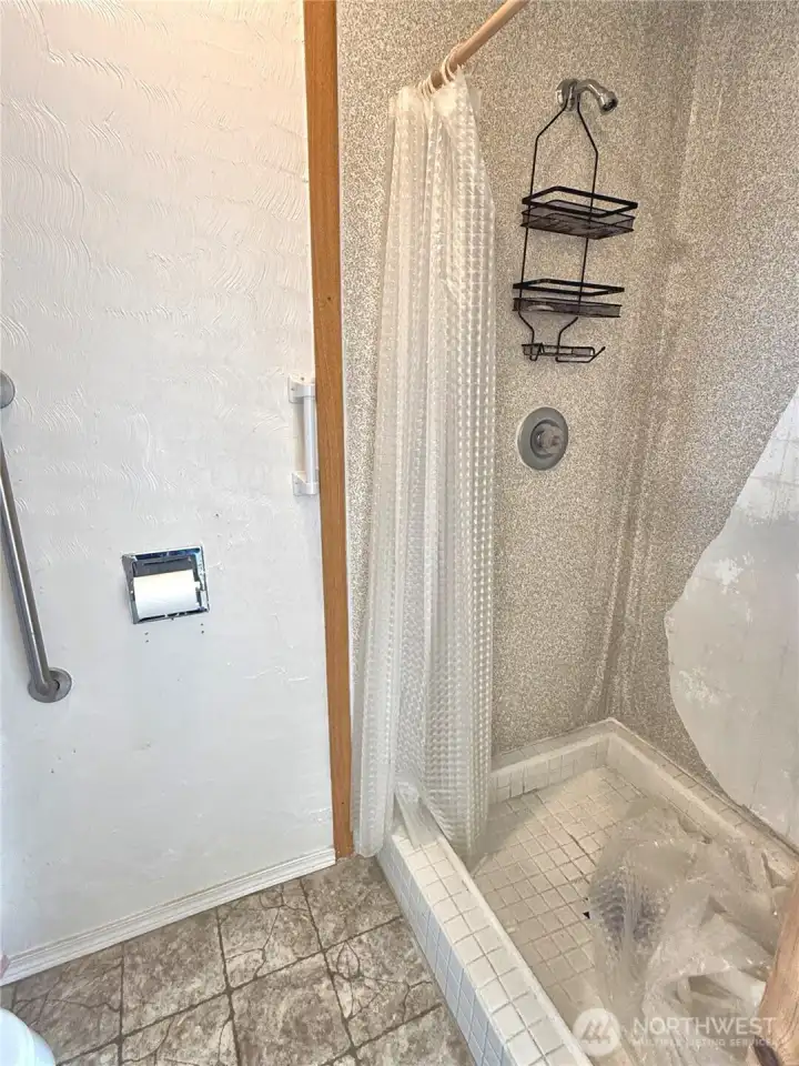 Private shower room in primary!