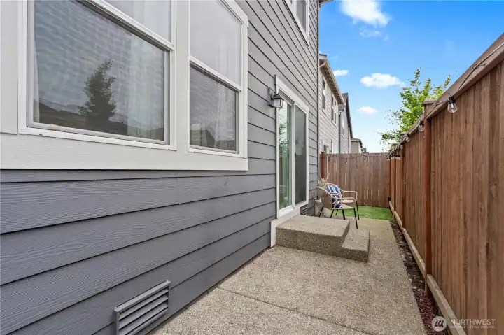 Easy-care outdoor space designed for low maintenance and year-round enjoyment.