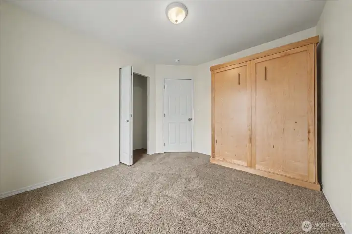 Bedroom 3 with AMAZING MURPHY BED
