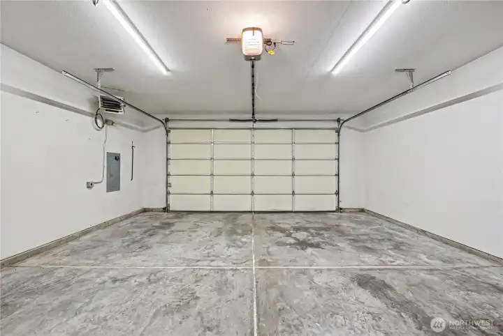 Attached Double Car Garage