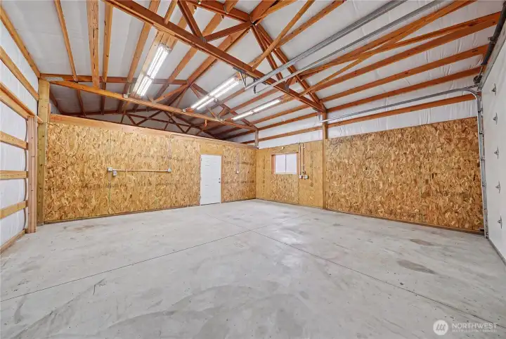 Detached SHOP with Work area