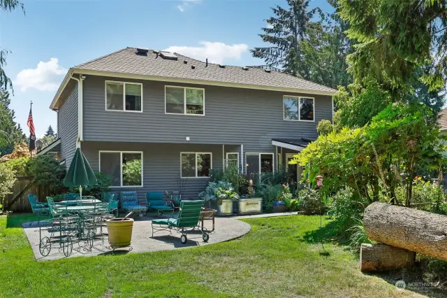 Lots of Patio Space!