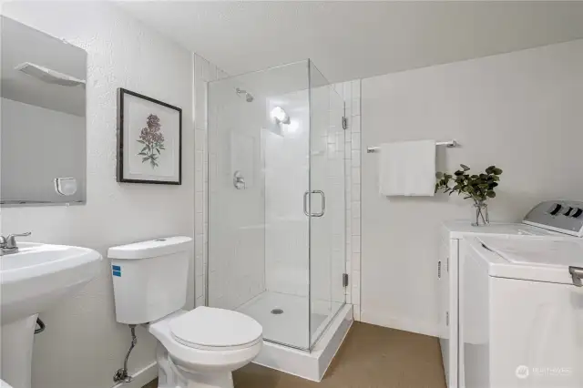 3/4 bathroom