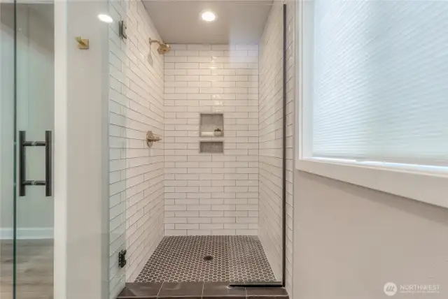 Primary Tiled Shower
