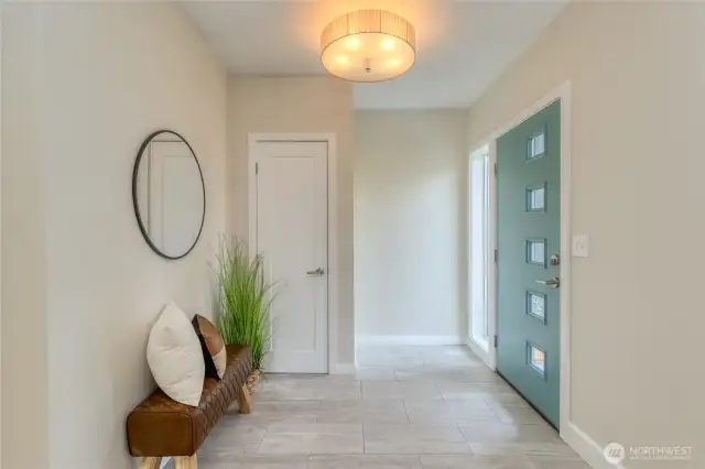 Front Door & Entry in the Main Home