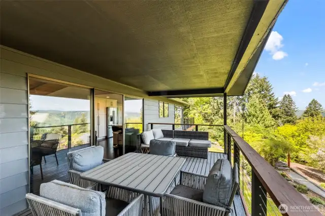 Outdoor seating for all!