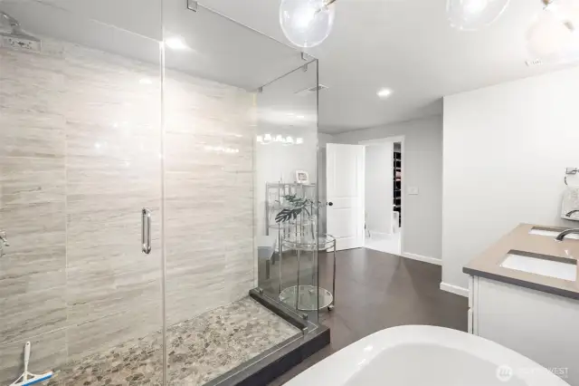 This bathroom is spa worthy!
