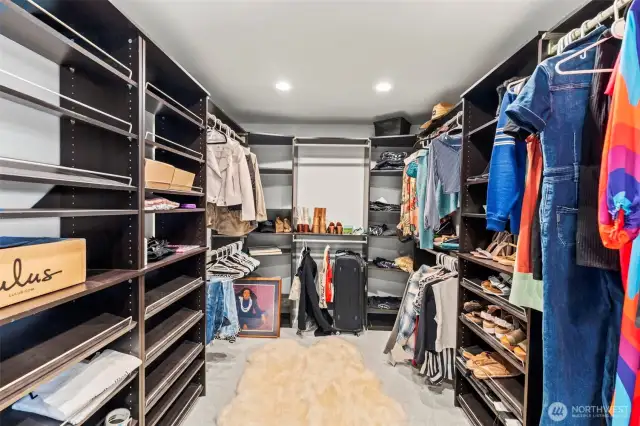 Primary closet!