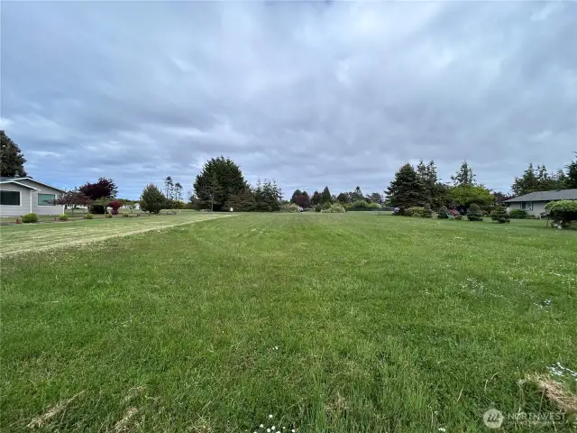 Site of your New Home! Looking West