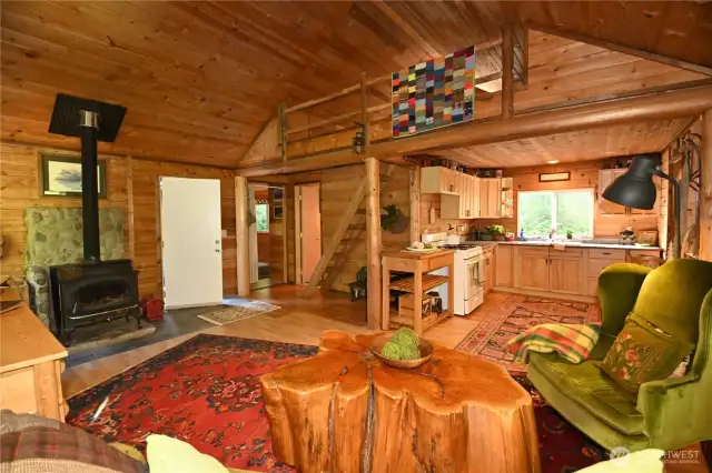 A comfortable cabin with great flow.