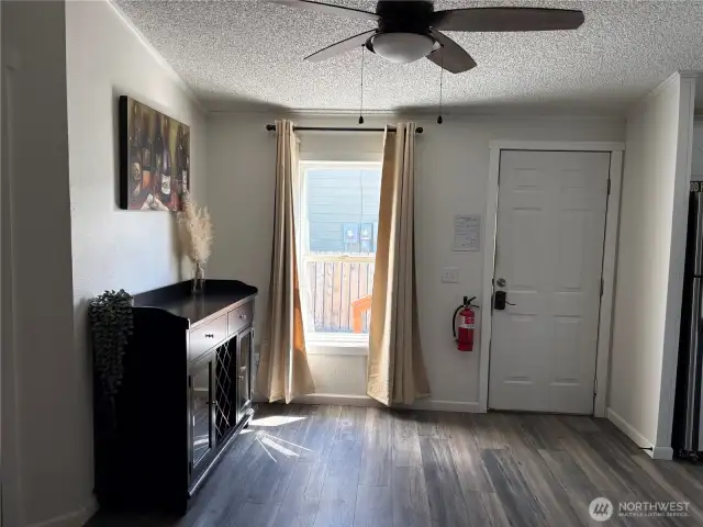 Entry in to the home