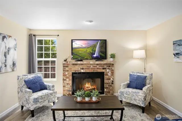 Woodburning Fireplace