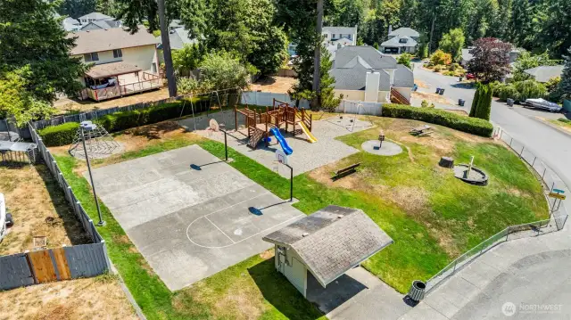Neighborhood Playground and Sports Courts