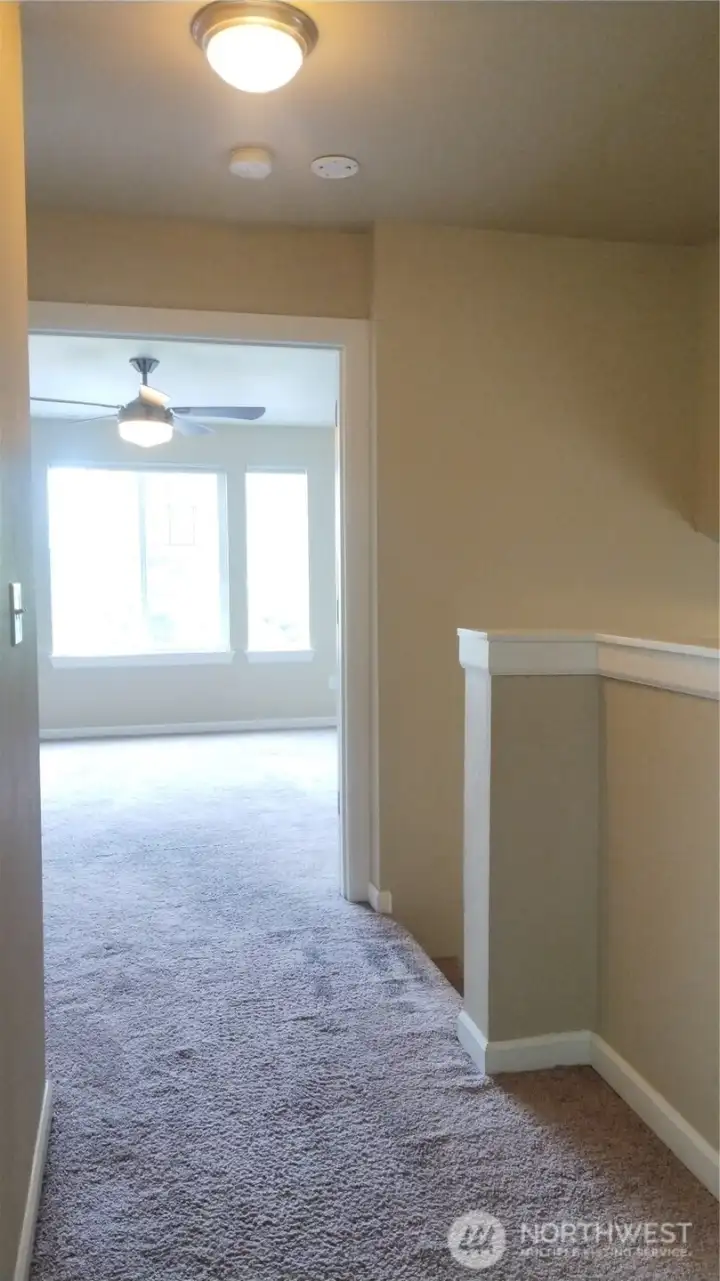 Top floor landing is open