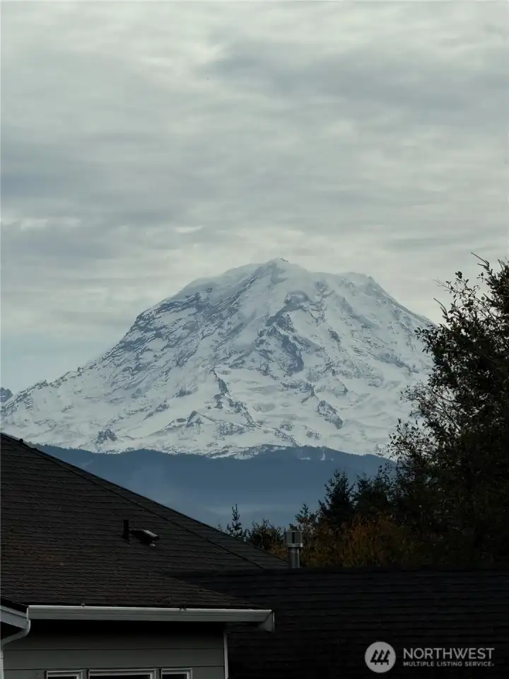~Amazing Mt. Rainier View from Primary Bedroom~