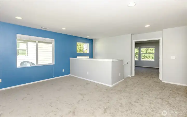Large loft area!