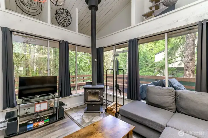 Great Room Staged