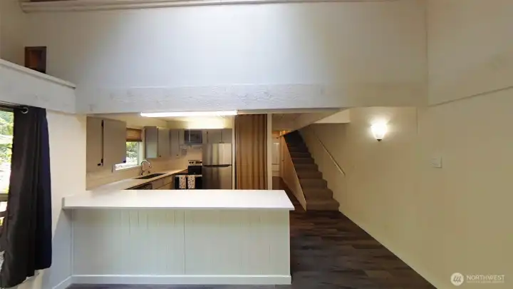 Kitchen Bar Seating Area