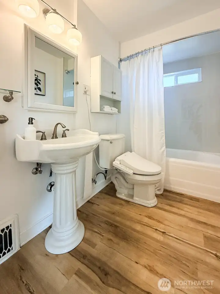 Main Floor Bathroom with TOTO Bidet