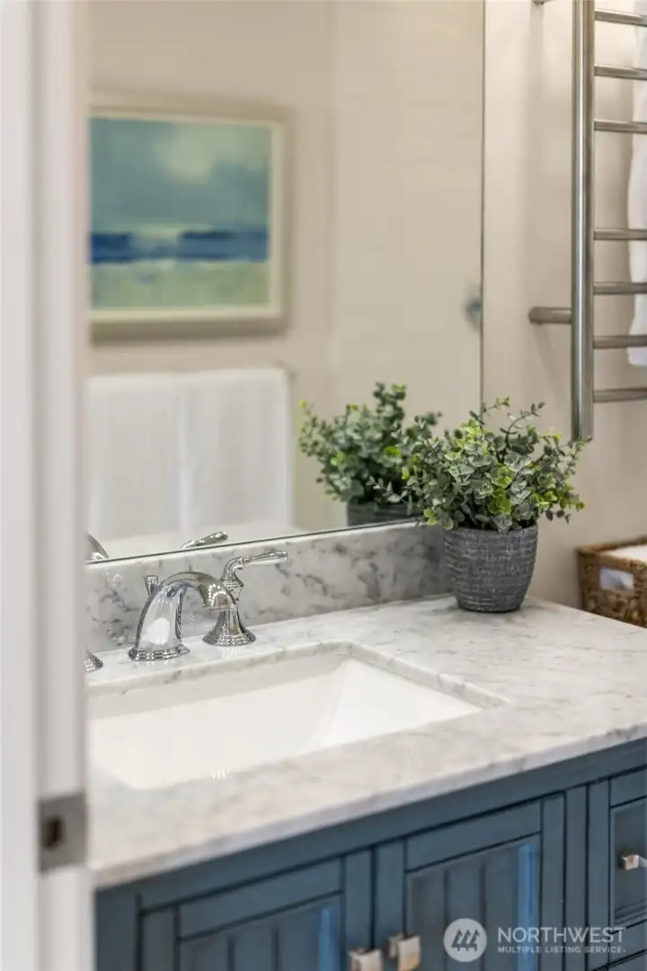 Convenient main floor bathroom.