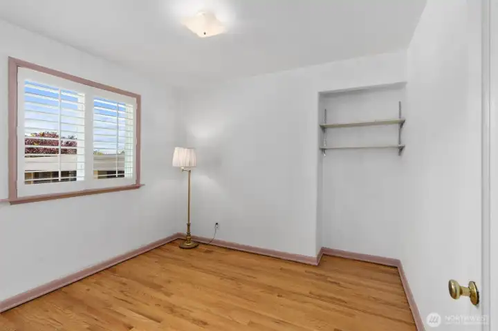 Three of four bedrooms