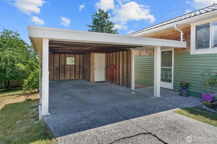 Large carport