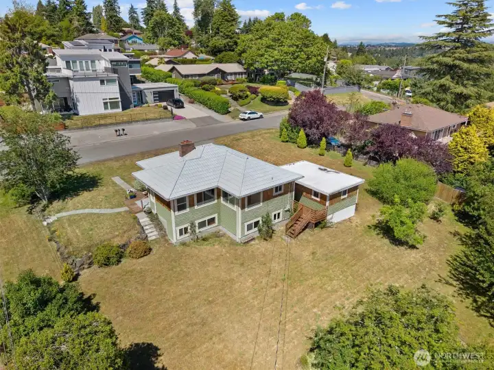 Notice the large yard