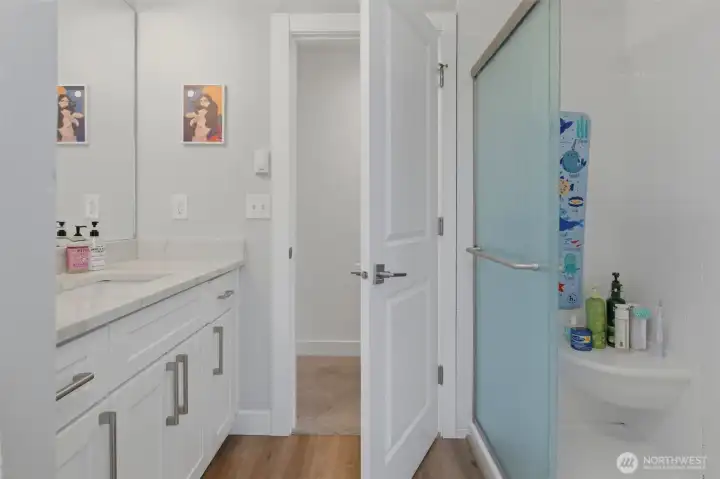 Upstairs bathroom