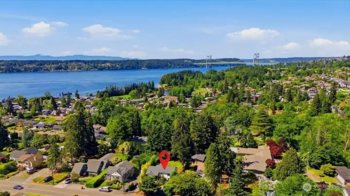 Very close to Boat House 19, Narrows Brewing and Titlow Beach.