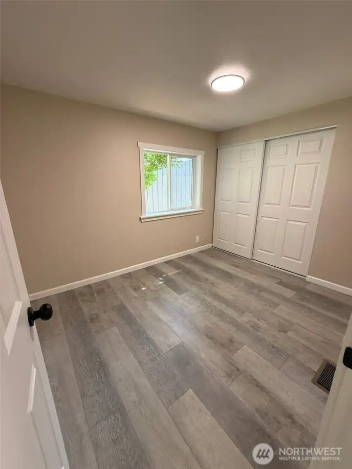 Bedroom 1 with walk in closet