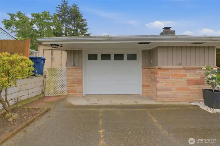 one car garage