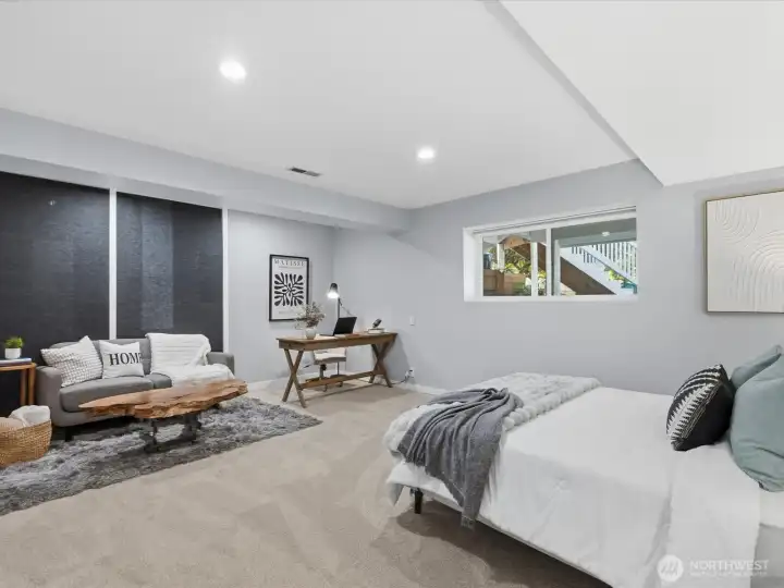 3rd large bedroom or office