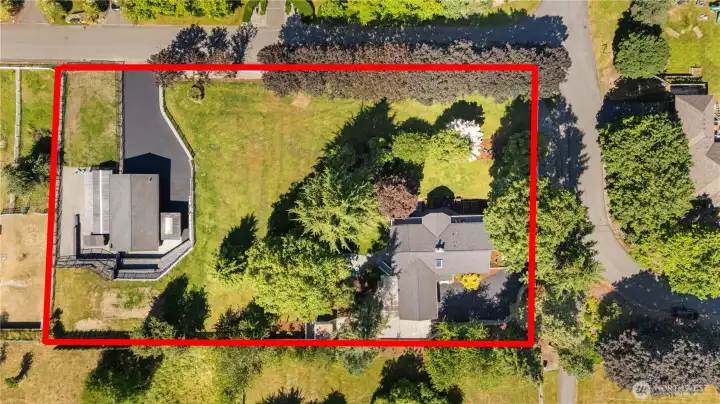 1.46 Acres in the desirable Hollywood Hills neighborhood of Woodinville with no HOA