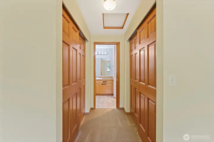 His and hers closets! His and hers closets!