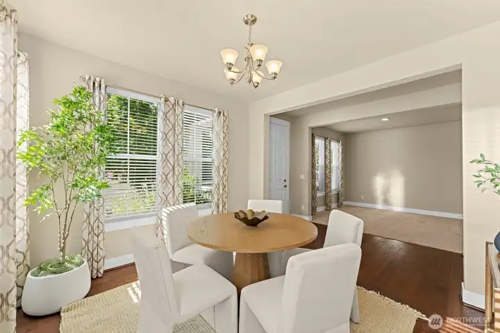 Formal Dining Room & Office across Formal Dining Room & Office across