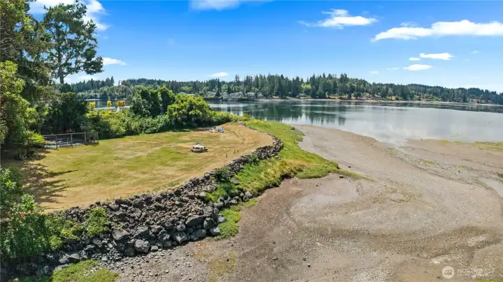 Western-facing Puget Sound waterfront with approximately 250± feet of shoreline, expansive level lawn, and stunning Hammersley Inlet views. Western-facing Puget Sound waterfront with approximately 250± feet of shoreline, expansive level lawn, and stunning Hammersley Inlet views.