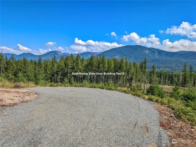 East-facing View from Building Pad 2