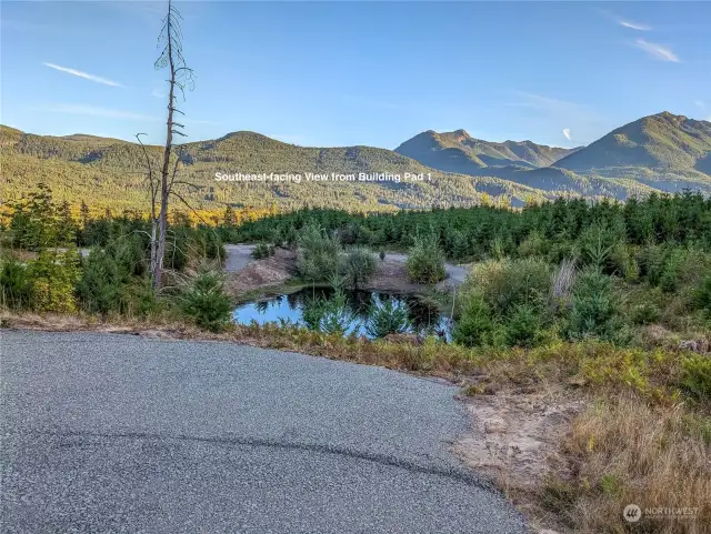 Southeast-facing View from Building Pad 1