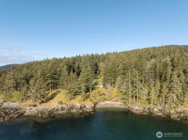 Privacy is yours on nearly 8 sunny acres.