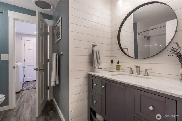 Full bath on main floor - completely updated