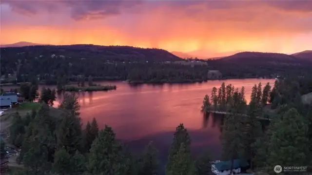 Curlew Lake Sunset