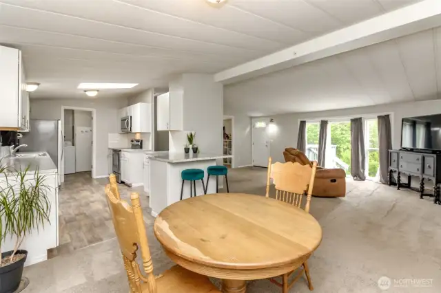 Open concept floorplan!