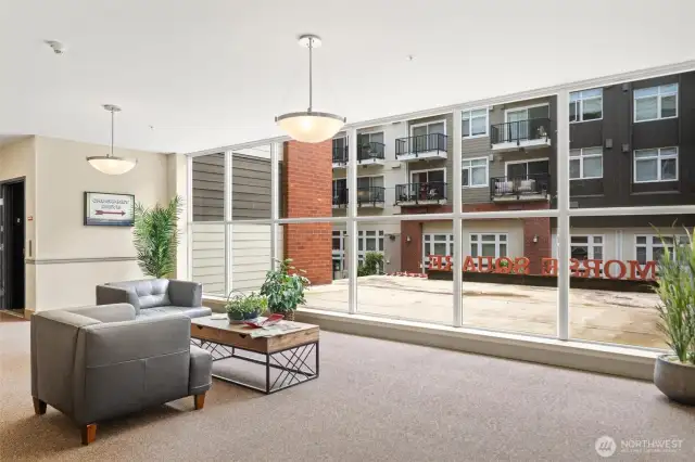Area to gather on 5th floor