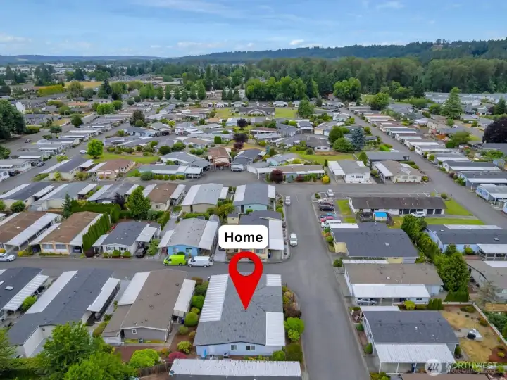 Great corner lot.